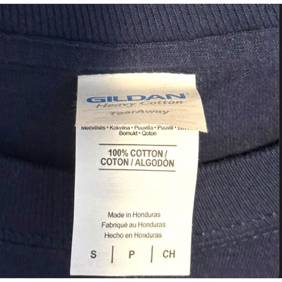 Alabama Long Sleeve T-Shirt Blue State Seal Graphic Men’s Small - Picture 4 of 4